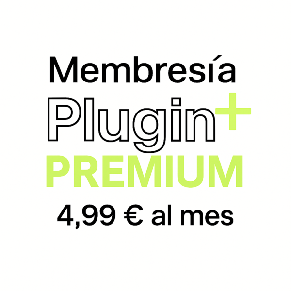 PluginPlus Membresía Premium