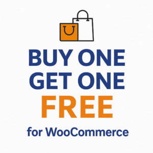 Logo buy one get one free for woo