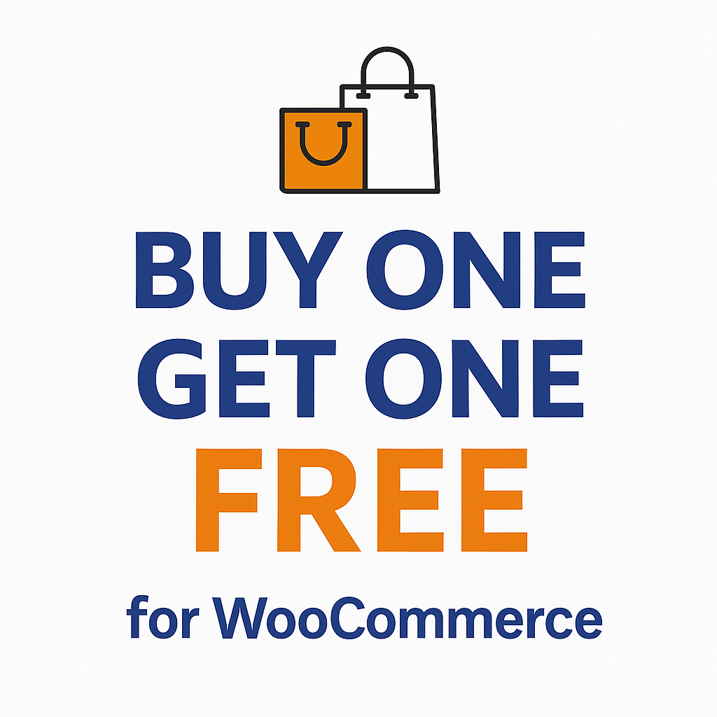Logo buy one get one free for woo
